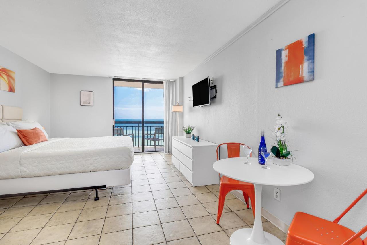 Beachfront Romantic Studio Escape W Perfect View 1212 Myrtle Beach Exterior photo