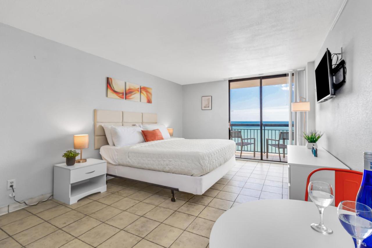 Beachfront Romantic Studio Escape W Perfect View 1212 Myrtle Beach Exterior photo